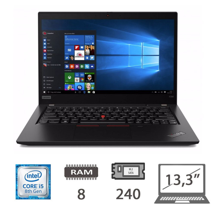 REGLOO LENOVO X390 - I5-8365U8M2-SATA24013.3W10P2Y